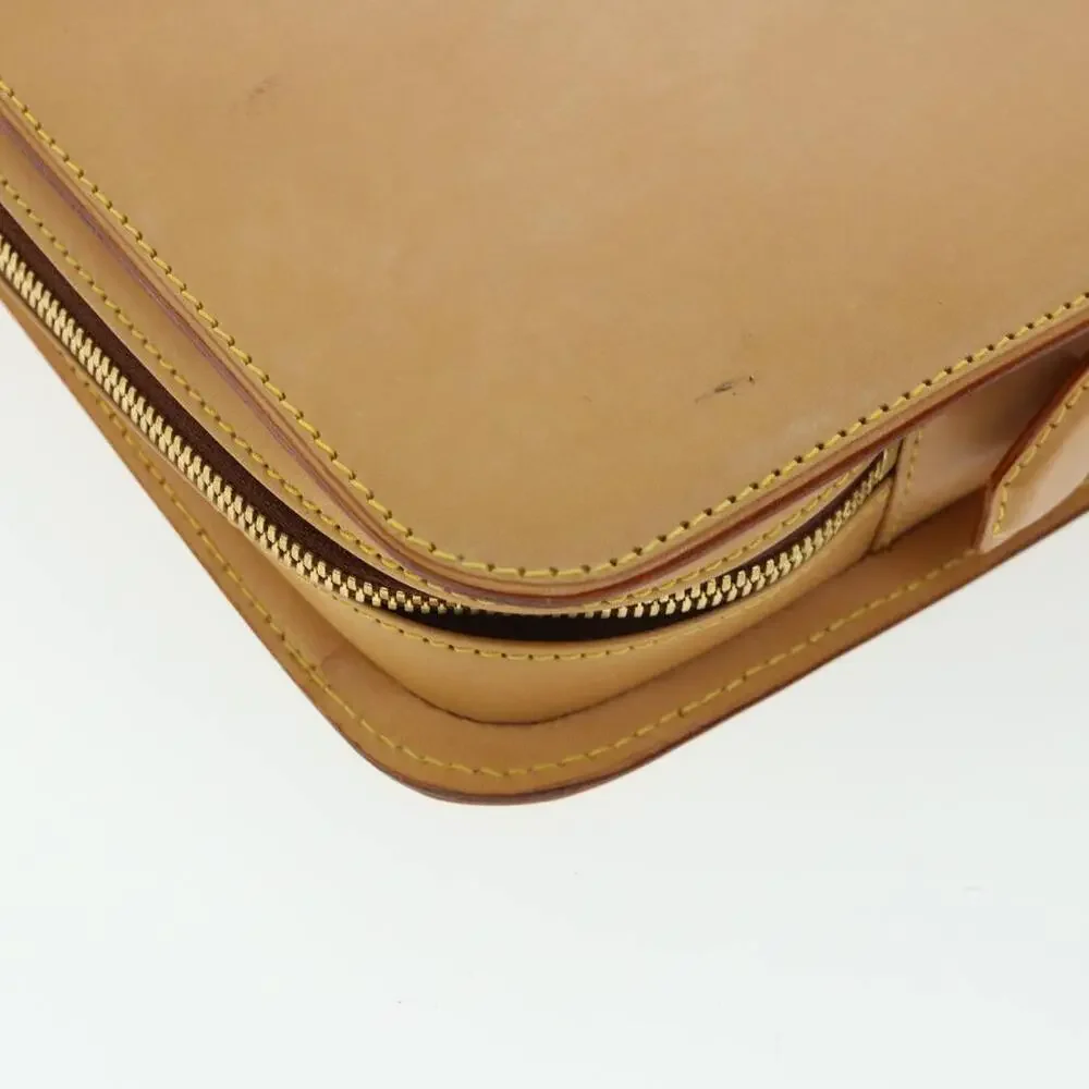 LOUIS VUITTON Valtec Briefcase Nomad Leather Beige M99071